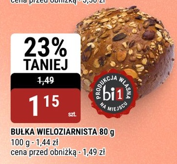 Bułka wieloziarnista w ofercie sklepu bi1