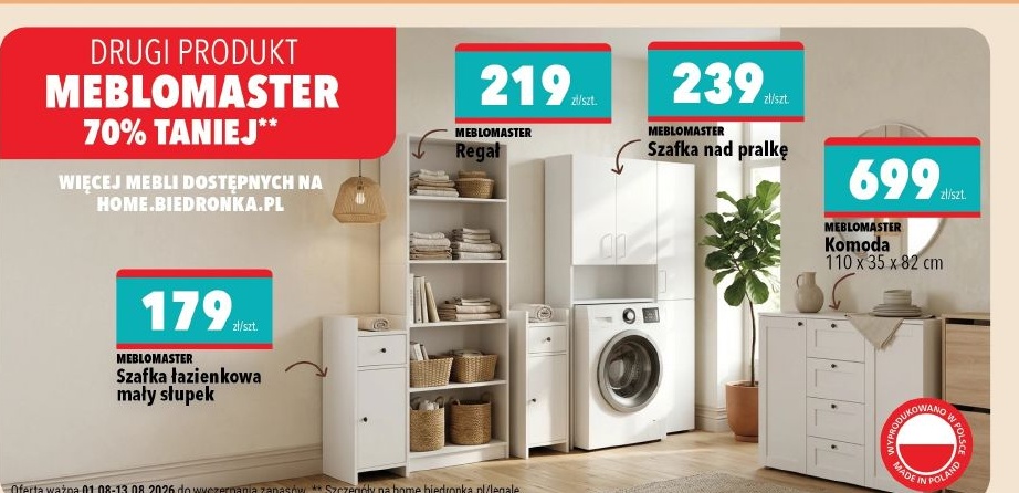 regał w ofercie sklepu Biedronka