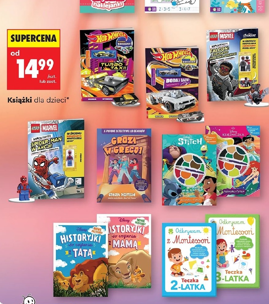 Książka w ofercie sklepu Biedronka