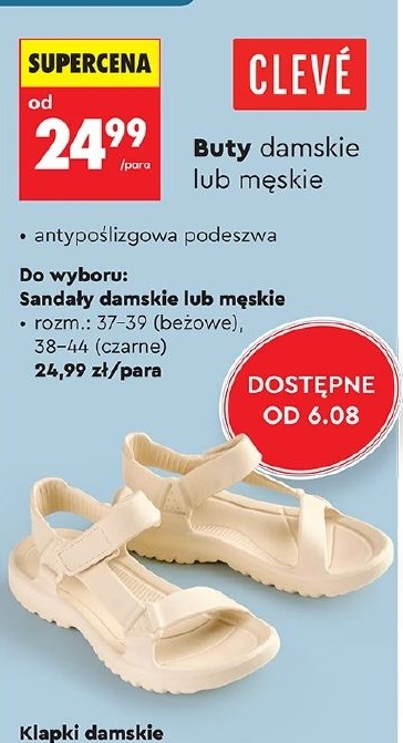 Buty w ofercie sklepu Biedronka