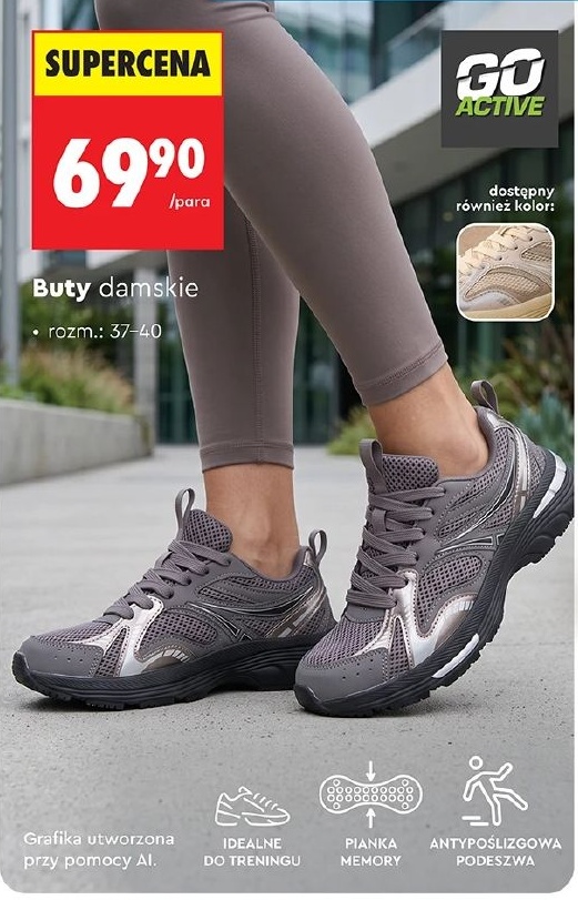 buty damskie w ofercie sklepu Biedronka