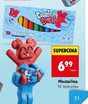 Plastelina w ofercie sklepu Biedronka
