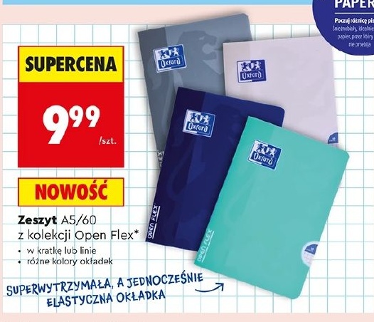 Zeszyt A5 w ofercie sklepu Biedronka