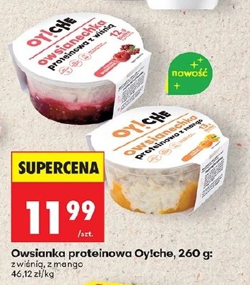 Owsianka proteinowa Oy!che w ofercie sklepu Biedronka