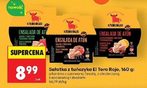 Sałatka z tuńczyka El Toro Rojo w ofercie sklepu Biedronka