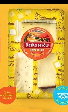 Deska serów hiszpańska w ofercie sklepu Biedronka