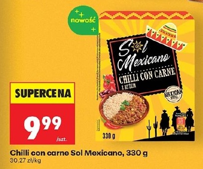 Chilli con carne Sol Mexicano w ofercie sklepu Biedronka