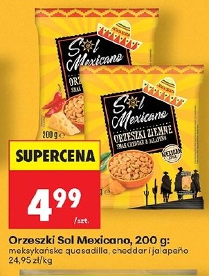 Orzeszki Sol Mexicano w ofercie sklepu Biedronka