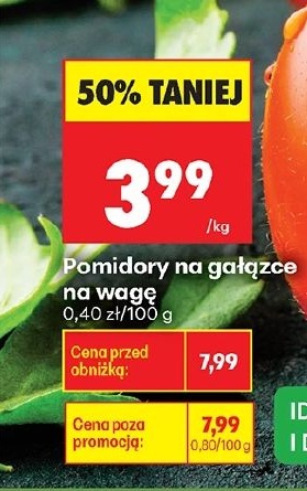 Pomidor w ofercie sklepu Biedronka