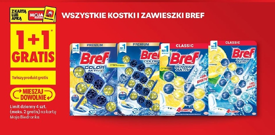 kostka Bref w ofercie sklepu Biedronka