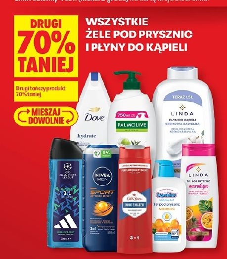 żel pod prysznic w ofercie sklepu Biedronka