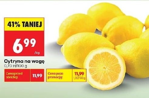Cytryna w ofercie sklepu Biedronka