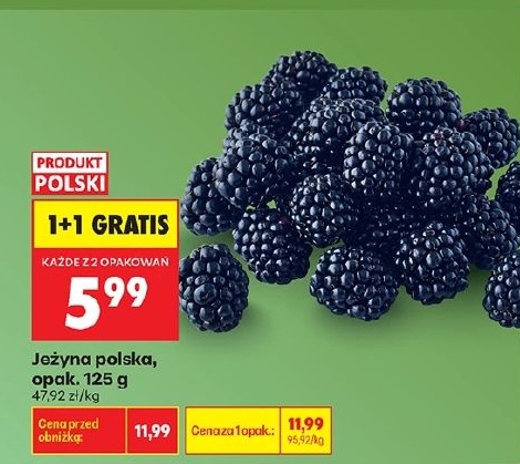 Jeżyna w ofercie sklepu Biedronka