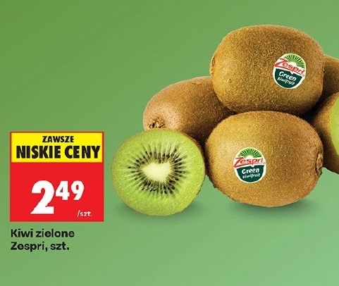 Kiwi zielone w ofercie sklepu Biedronka