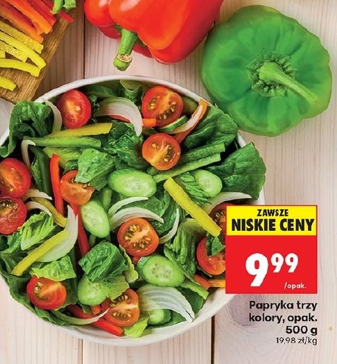 Papryka trzy kolory w ofercie sklepu Biedronka