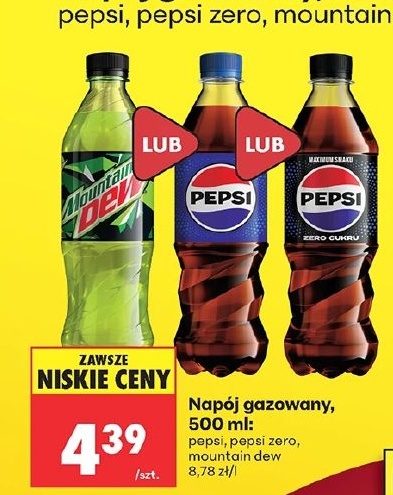 Napój gazowany w ofercie sklepu Biedronka