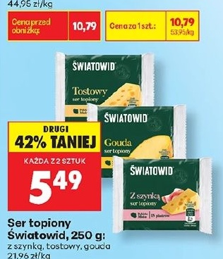 Ser topiony Światowid w ofercie sklepu Biedronka