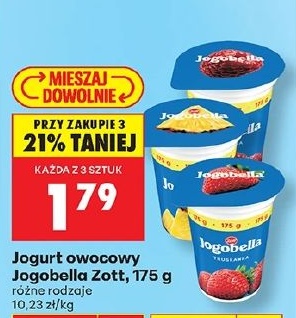 Jogurt owocowy Jogobella w ofercie sklepu Biedronka