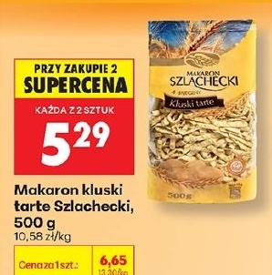 Makaron kluski tarte Szlachecki w ofercie sklepu Biedronka