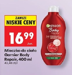 Mleczko do ciała Garnier Body Repair w ofercie sklepu Biedronka