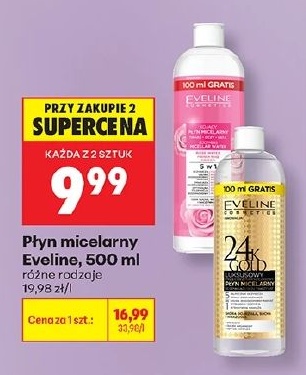 Płyn micelarny Eveline w ofercie sklepu Biedronka