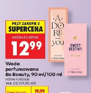 Woda perfumowana Be Beauty w ofercie sklepu Biedronka