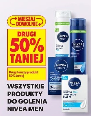 produkt do golenia Nivea Men w ofercie sklepu Biedronka