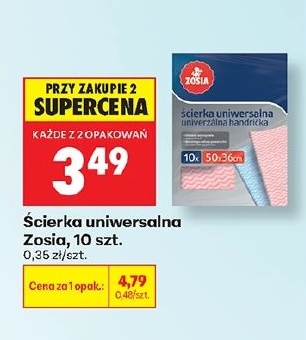 Ścierka uniwersalna Zosia w ofercie sklepu Biedronka
