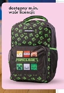 Plecak Minecraft w ofercie sklepu Biedronka
