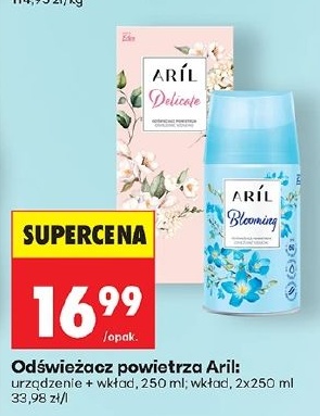 Odświeżacz powietrza Aril w ofercie sklepu Biedronka