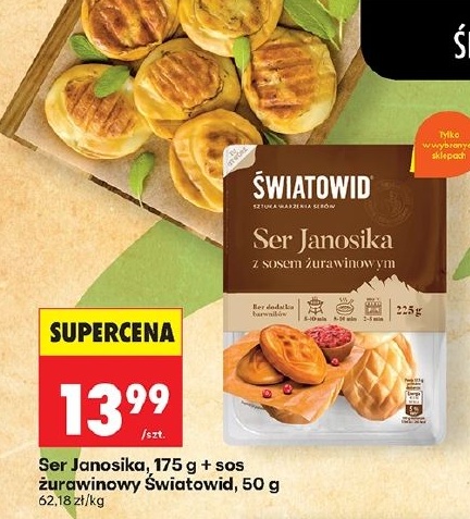 Ser Janosika w ofercie sklepu Biedronka