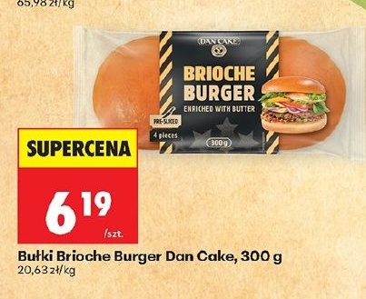 Bułki Brioche Burger w ofercie sklepu Biedronka