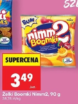 Żelki Boomki Nimm2 w ofercie sklepu Biedronka