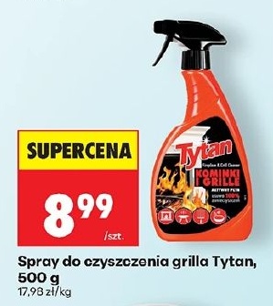 Spray do czyszczenia grilla TYTAN w ofercie sklepu Biedronka