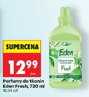 Perfumy do tkanin Eden Fresh w ofercie sklepu Biedronka