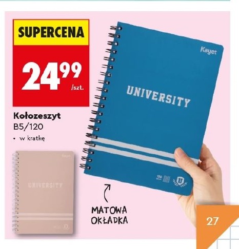 Kołozeszyt w ofercie sklepu Biedronka