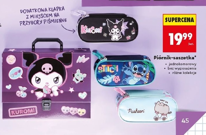 piórnik saszetka w ofercie sklepu Biedronka