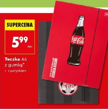 Teczka A4 z gumką w ofercie sklepu Biedronka