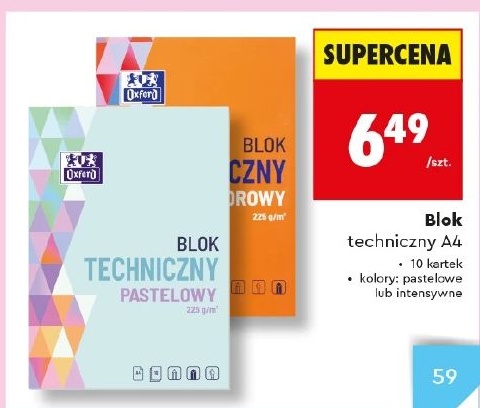 Blok techniczny w ofercie sklepu Biedronka
