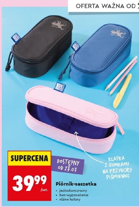 piórnik saszetka w ofercie sklepu Biedronka