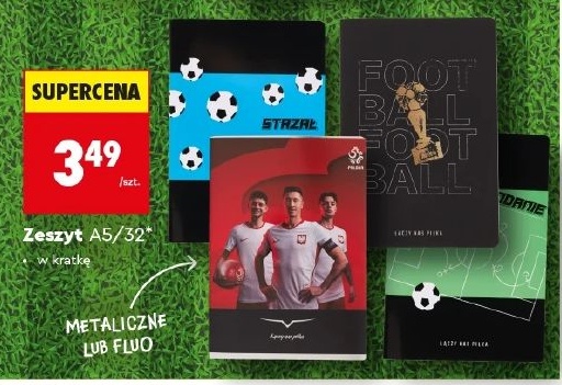 zeszyt w ofercie sklepu Biedronka
