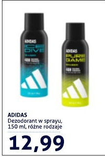 Dezodorant w sprayu Adidas w ofercie sklepu Blue stop