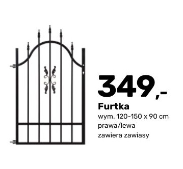 Furtka w ofercie sklepu BRICOMARCHE