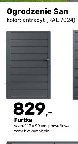 Furtka w ofercie sklepu BRICOMARCHE