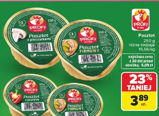 Pasztet w ofercie sklepu Carrefour