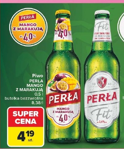 Piwo Perła w ofercie sklepu Carrefour