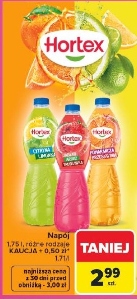 napój Hortex w ofercie sklepu Carrefour
