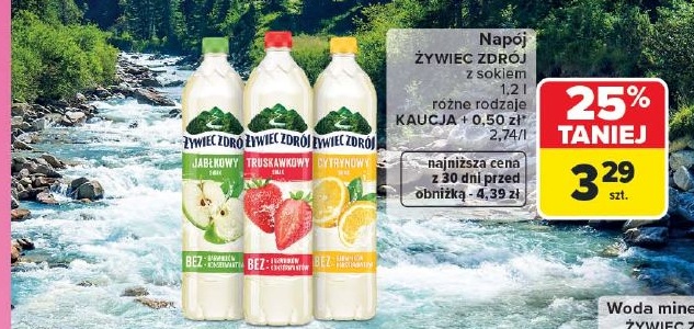 Napój Żywiec Zdrój w ofercie sklepu Carrefour