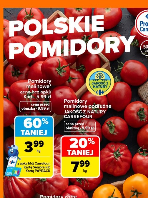 Pomidor w ofercie sklepu Carrefour
