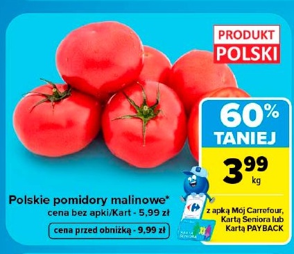 Pomidor malinowy w ofercie sklepu Carrefour
